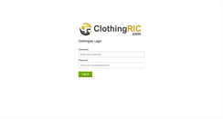 Desktop Screenshot of clothingrec.com